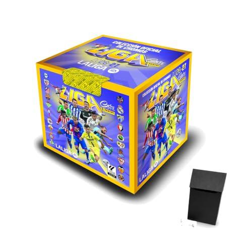 Caja 50 Sobres Cromos Liga 2026 2027 Sellada (400 Cromos LaLiga) + Deck Box – Sin Álbum – Colección Oficial Liga Este 26 27 de Panini – Utopia Goods