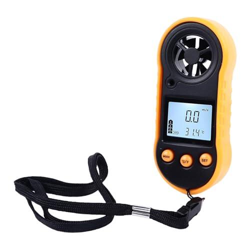 Medición Precisa del Viento: Análisis Técnico del Anemómetro Digital Keenso de 6 Aspas