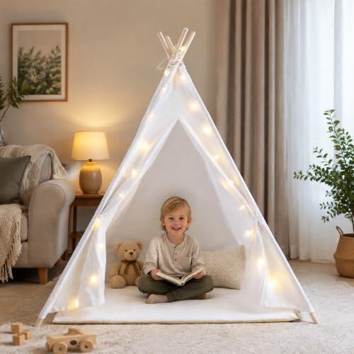 El rincón de juegos definitivo: Guía completa sobre el tipi infantil blanco