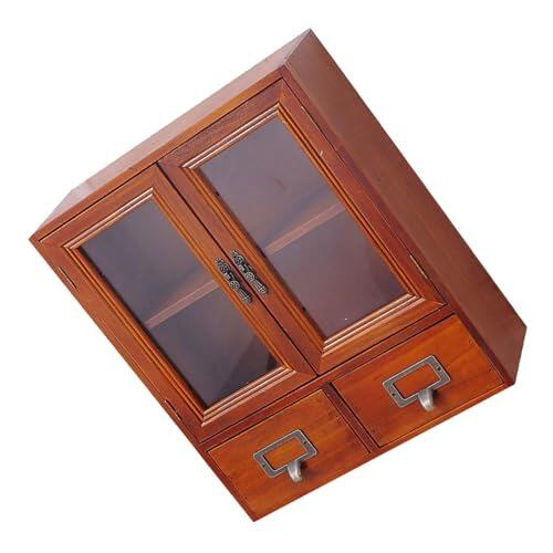 Orden y Estética Rústica: Análisis del Armario Decorativo MAGICLULU