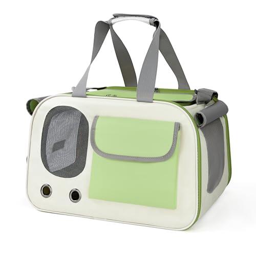 Guía de Compra: Songella Bolsa de Transporte Transpirable Plegable para Perros Verde