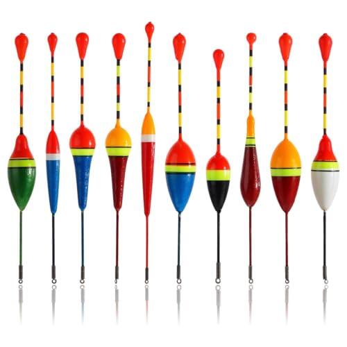 Guía práctica para elegir flotadores de pesca: Kit SEBKIL de espuma multicolor