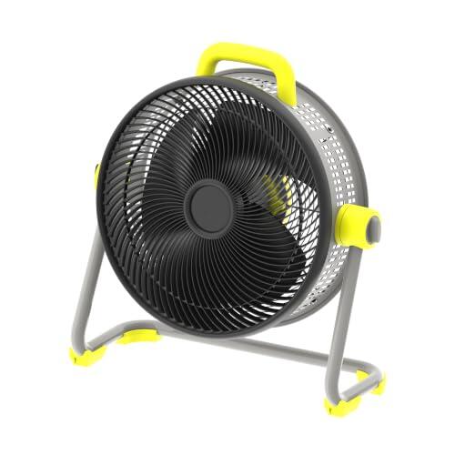 Potencia y Rendimiento: Análisis Técnico del Ventilador Industrial Portátil de 100W