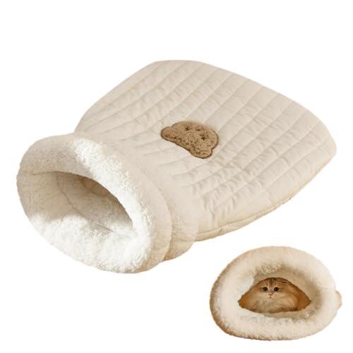 Zona de para mascotas, saco de dormir para gatos Fácil acceso, lindo patrón