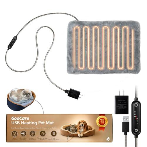 El calor ideal para tu mascota: análisis de la alfombrilla térmica USB GooCare