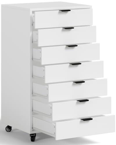 Optimiza Tu Espacio de Trabajo con la Cajonera Móvil ELUCHANG de 7 Cajones