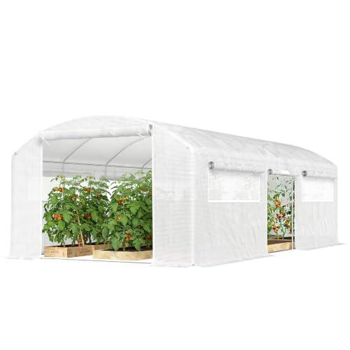 Cultiva Todo el Año: Análisis del Invernadero de Exterior Outsunny 6x3x2 m