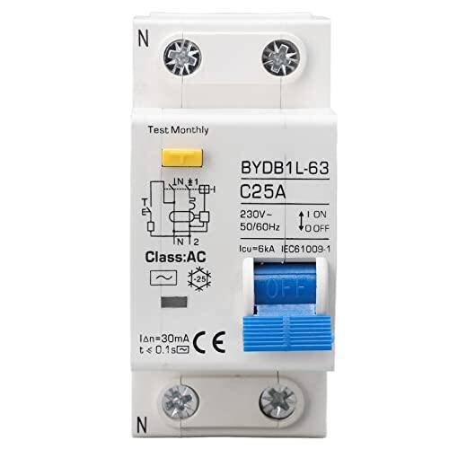 Guía técnica del disyuntor de 25A y protección sensible para instalaciones domésticas