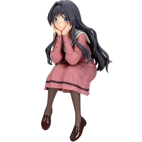Zhongkaihua Kaoruko Waguri - Figura de anime sentada (14 cm) | Figura de Waguri chan, figura acabada pintada, modelo de PVC, adorno de decoración coleccionable de escritorio