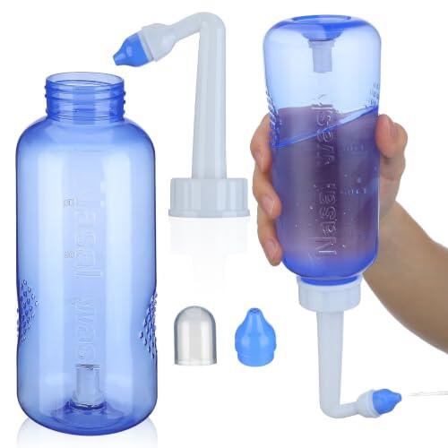 Guía completa sobre la Botella Limpiador Nasal de Plástico de 500ml y su sistema de control de agua