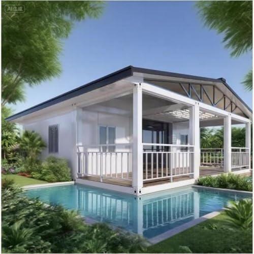 Revoluciona tu patio: La solución definitiva en casas contenedor prefabricadas
