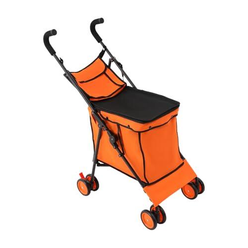 Movilidad sin esfuerzo: Análisis del carrito plegable CCAUUB para mascotas y carga