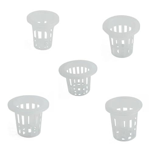 FACAIIO 50 vasos de red reutilizables para apio, tomate, pepino