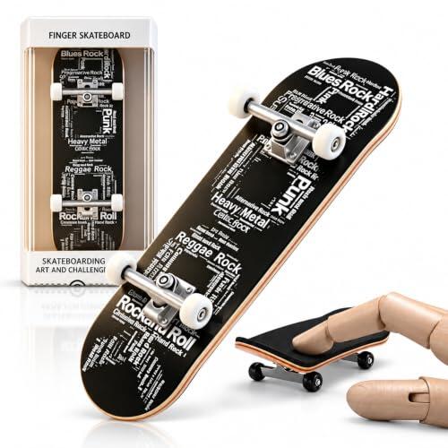 El arte del "fingerboard": características de la patineta de dedos QYEHF de arce natural