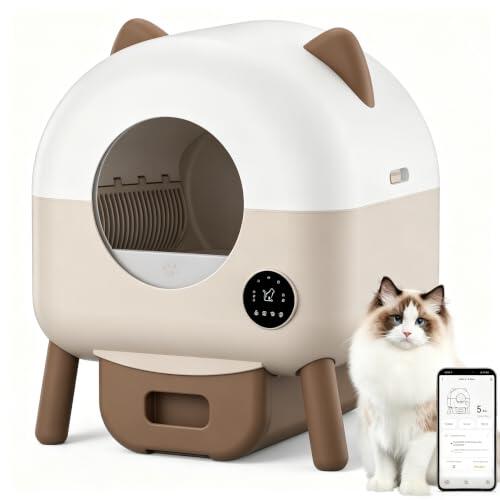 La Revolución del Cuidado Felino: Análisis del Arenero Automático RBFGYIOP de 89L
