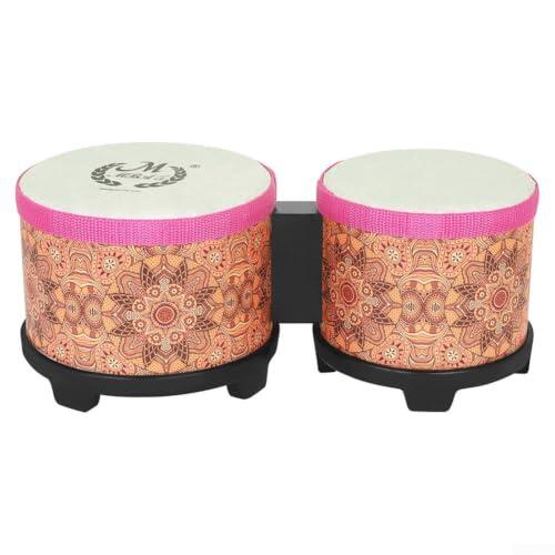 Ritmo y diseño marino: análisis de los bongos de percusión con patrón submarino