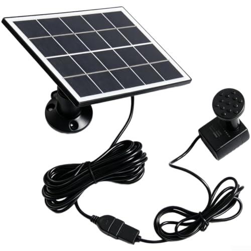 Energía Solar Versátil para Pequeñas Fuentes y Estanques