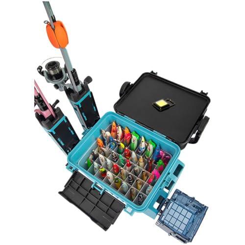 Organiza tus señuelos de pesca: Análisis de la caja Wodsty de 40 compartimentos