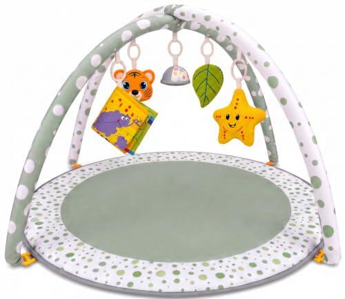 Guía completa del gimnasio para bebé Edibaby Soft Green Edition: desarrollo y estimulación temprana