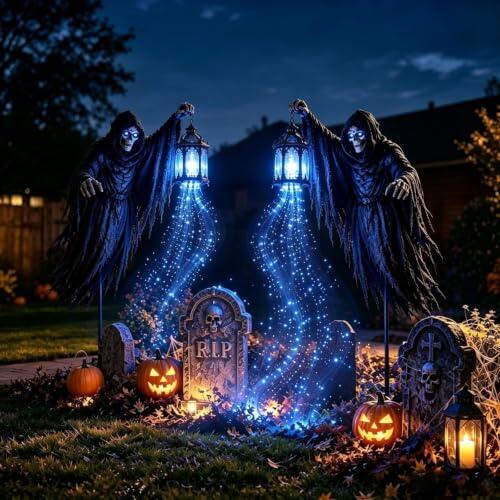 Ilumina tu jardín este Halloween con las lámparas solares Soul Harvester