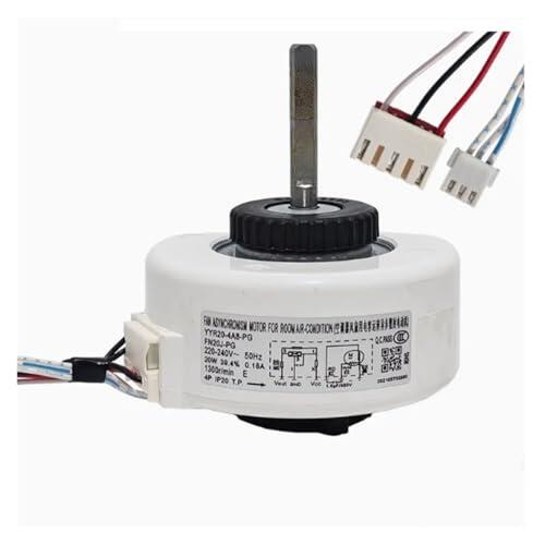 Acondicionado Unidad Interior Motor FN20J-PG Motor Laminado YYR20-4A8-PG | El flujo de aire interior es silencioso, lo que garantiza un sueño tranquilo.