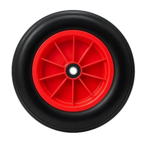 Guía técnica de la rueda antipinchazos Klink de 360 mm para carretillas