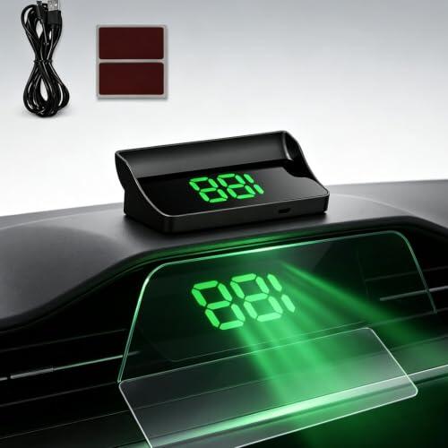 Head Up Display Auto,Proyector de Parabrisas para Coche con Pantalla