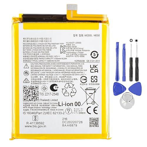 ELLENNE Batería para Motorola G52 G72 G82 - NE50 - XT2225 + Kit de