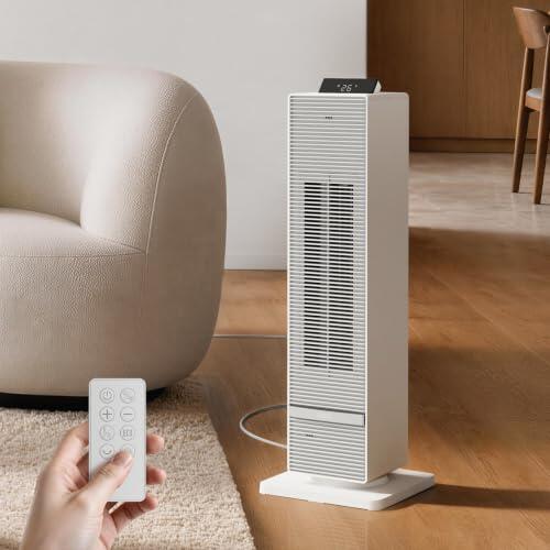 Calidez eficiente: Análisis del termoventilador de torre EMKE de 2000W