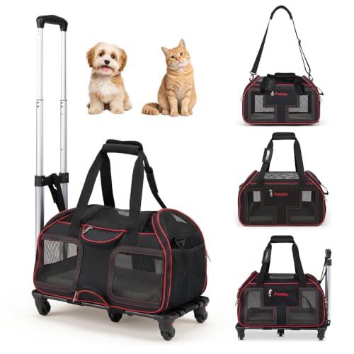 Viajar con tu mascota sin esfuerzo: Análisis del transportín con ruedas COSTWAY