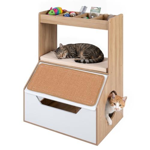 Solución integral para gatos: Diseño, orden y funcionalidad en un solo mueble
