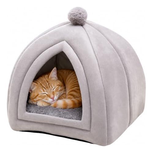 El Refugio Definitivo: Análisis de la Cama Cueva Agarte para Gatos y Perros Pequeños