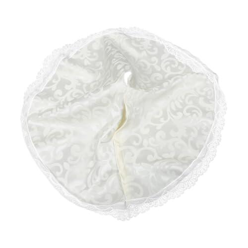 Cubierta Antipolvo para Ventilador de Techo, Funda de Tela Color Marfil