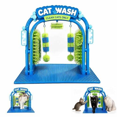Revoluciona el cuidado de tu felino con la nueva estación de aseo para gatos