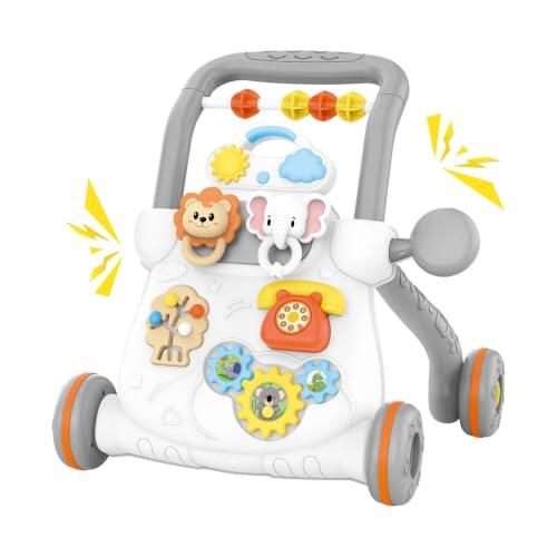 Guía completa sobre el andador infantil interactivo con soporte de aprendizaje musical