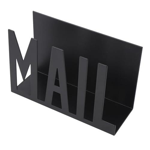 Naroote Organizador de Correo Elegante Soporte Metálico de Escritorio