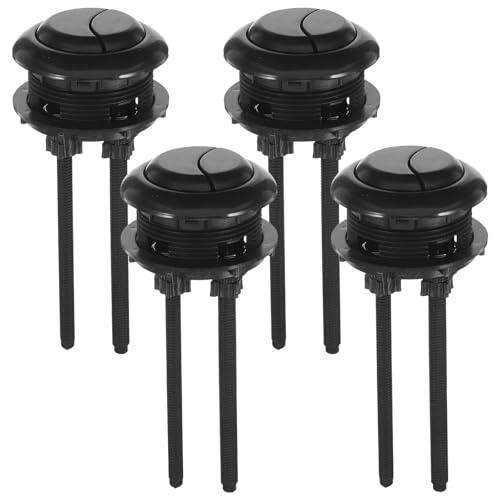 Solución definitiva para tu cisterna: Botón pulsador doble Uonlytech en acabado negro
