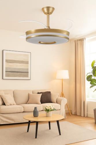 Renueva tu hogar con el ventilador de techo LED retráctil: diseño, eficiencia y confort en un solo dispositivo