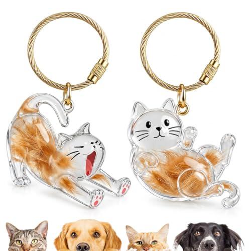 Conserva el recuerdo de tu mascota con los llaveros relicario para pelo de gato VONJUMA