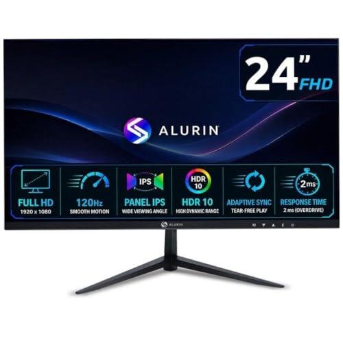 Domina el juego sin gastar de más: Análisis del monitor Alurin CoreVision de 24 pulgadas