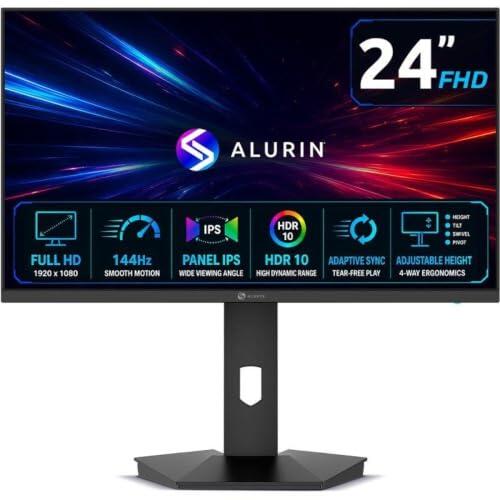 Domina el juego: Análisis completo del monitor gaming Alurin CoreVision de 144Hz
