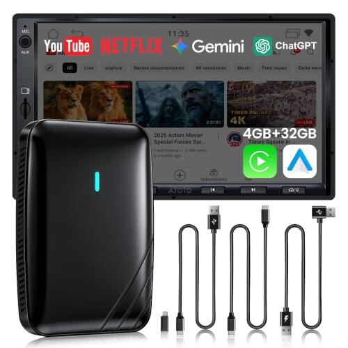 La Revolución del Entretenimiento y la Conectividad en su Vehículo: Análisis del Adaptador ATOTODIRECT AI Box