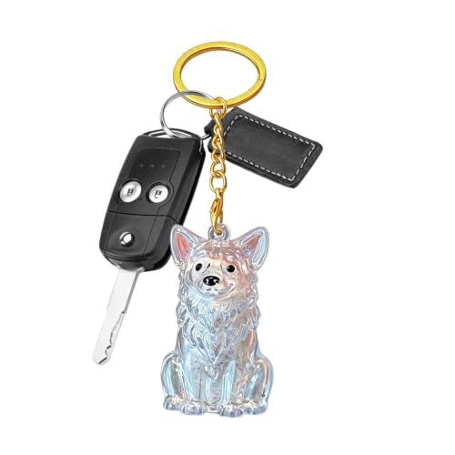 Genérico Recuerdo Conmemorativo Cerdas de Perro Urna de Ceniza Decoración | Soporte de pelo de gato para razas pequeñas medianas grandes cachorros gatitos funda de teléfono mochila espejo
