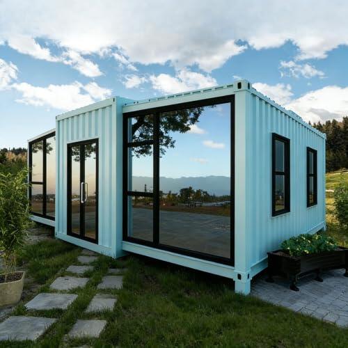 La revolución de la vivienda modular: análisis de las casas prefabricadas portátiles de 20 y 40 pies
