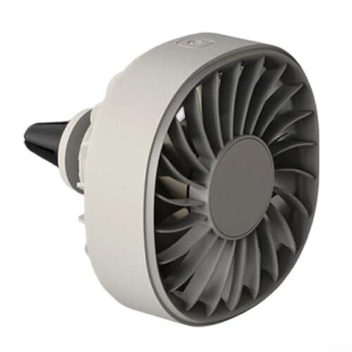 Ventilador de escritorio EasyByMall: Frescor compacto y diseño funcional
