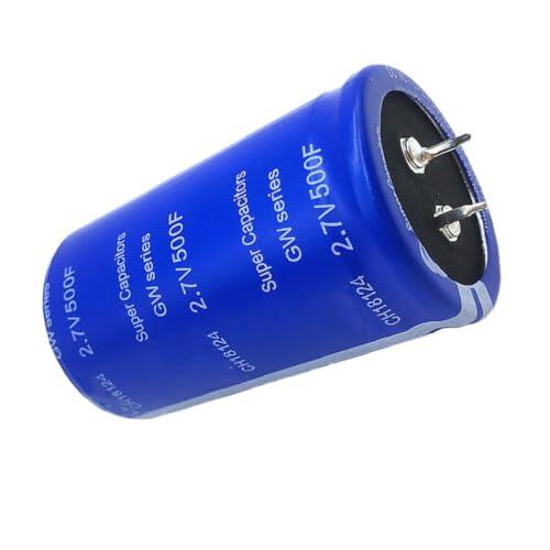 Supercondensador para Automóvil 2,7 V 500 F para Rectificador Electrónico