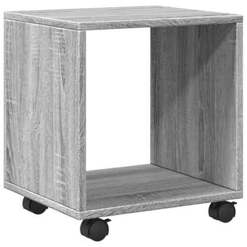 Soluciones de almacenamiento móvil: Análisis del armario con ruedas LMTYOENFG Sonoma en color gris