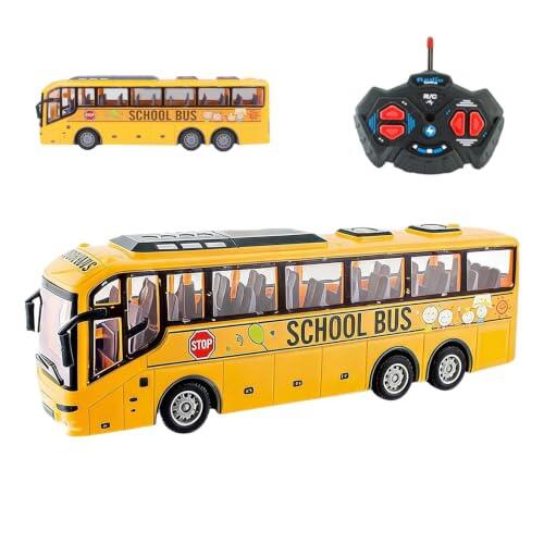 El autobús escolar por radiocontrol: ingeniería y diversión a escala 1:30