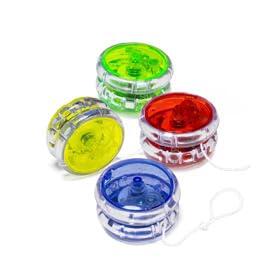Lote de 24 Yoyós LED Transparentes: La Opción Ideal para Eventos Infantiles