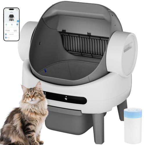 Revoluciona el cuidado de tu felino con el inodoro autolimpiable GTPLAYER